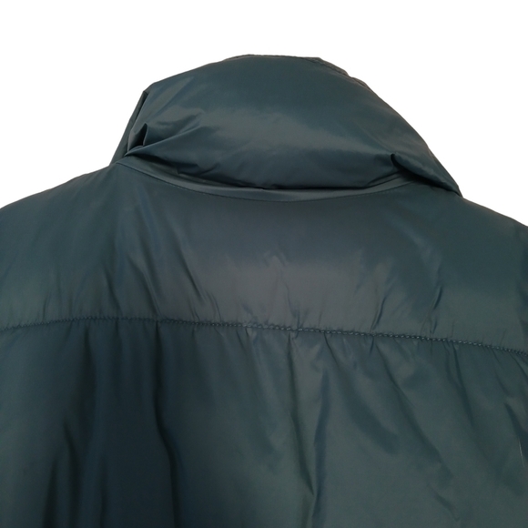 Old Navy Vest 2018 Puffer Zip Up Side Pockets Teal - Picture 6 of 10